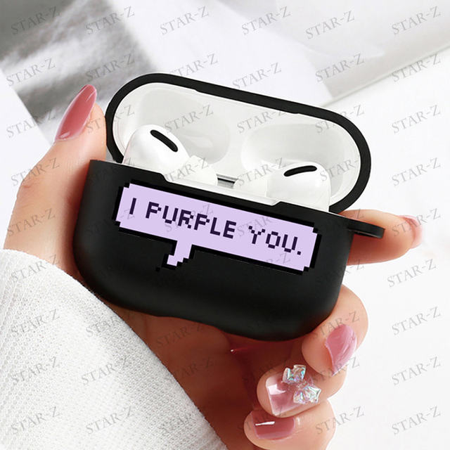 [Test Artifact]AirPod Pro 002×別 Black Case★韓国限定品★ Soft Balck Silicone Case for Airpods Pro 2 3 1 Hot Korean