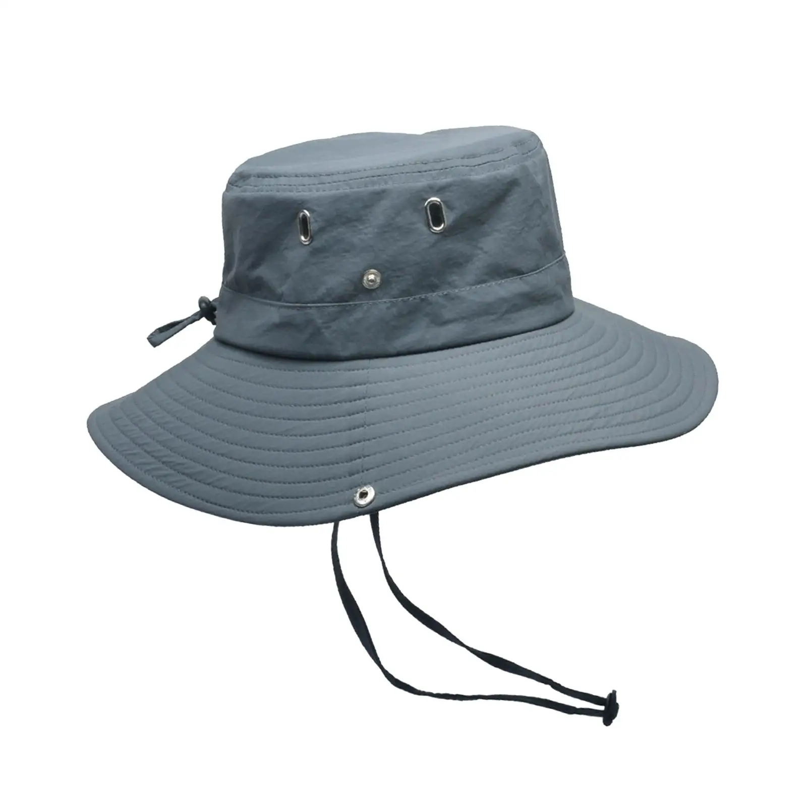 Bucket Hat Wide Brim Polyester Fashion Sun Hats for Camping Travel Outdoor Fishing