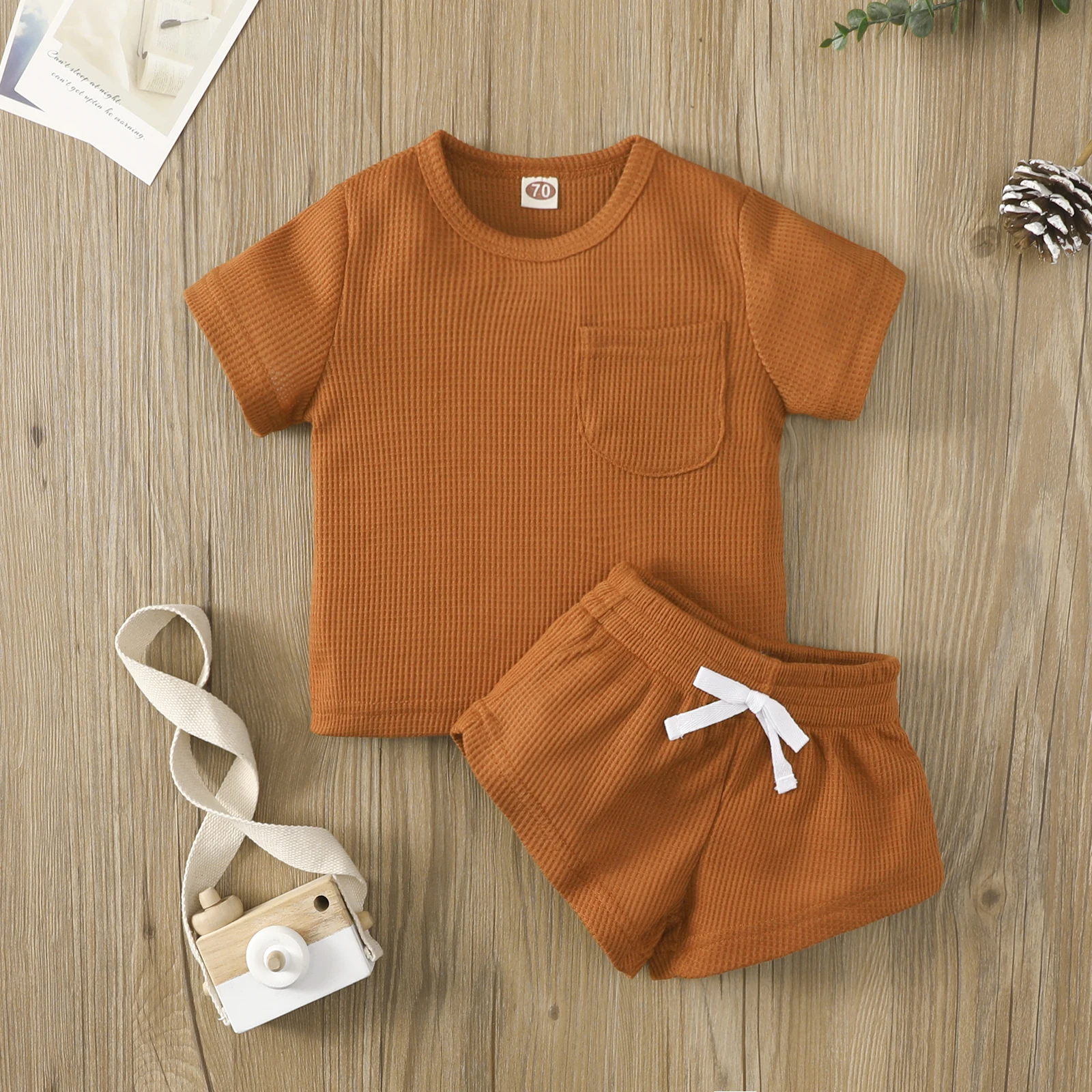 newborn baby clothing set Ma&Baby 0-3Years Toddler Infant Baby Boy Girl Clothes Set Button Short Sleeve T shirt Shorts Summer Outfits Costumes D35 vintage Baby Clothing Set