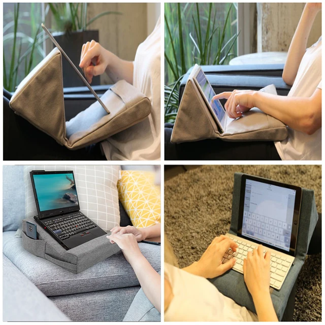 Soporte para ordenador portátil, almohadilla de almohada multifuncional,  suave, ergonómico, accesorios de soporte - AliExpress