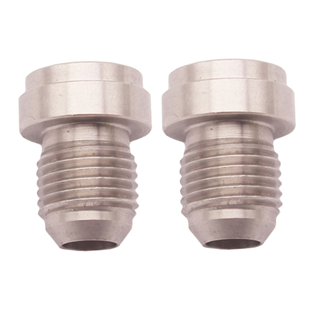 6 Pieces Weld Bung Size AN6 -6AN Car Fittings Adaptor-Stainless Steel