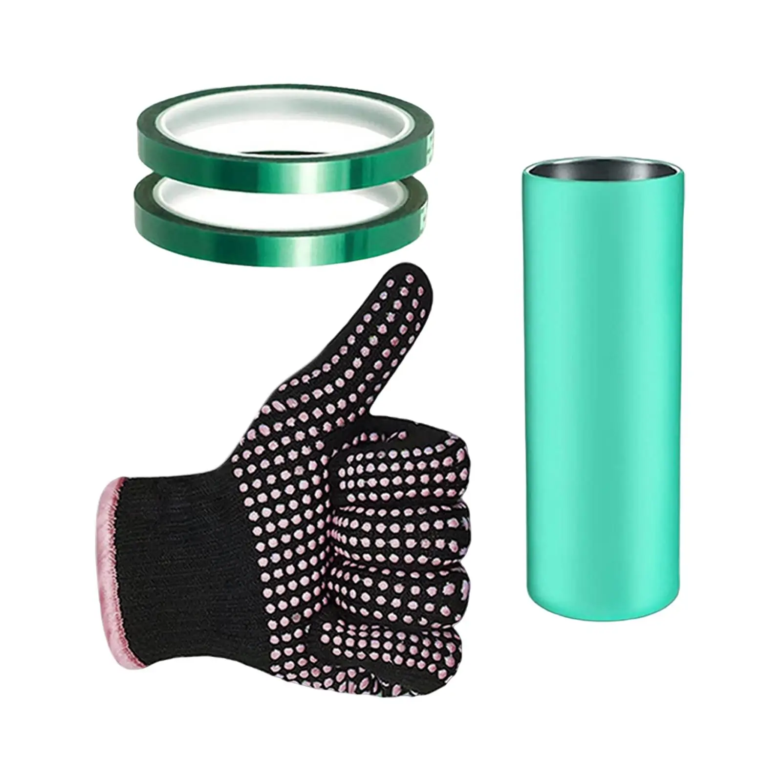  Silicone Bands Sleeve Kit for Straight  Cup, , & Transfer Tapes Tumbler  Machine