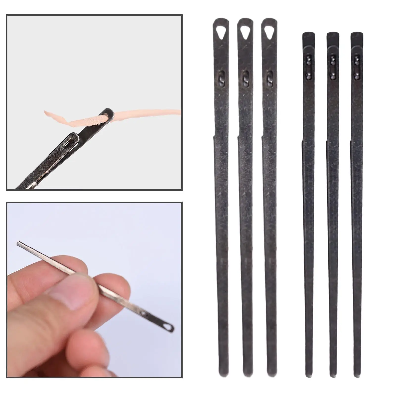 3Pcs Leather Lacing Needle Steel Leathercraft High Quality Handmade Repair for Fabric Painting Creative Gifts Needle Arts Crafts
