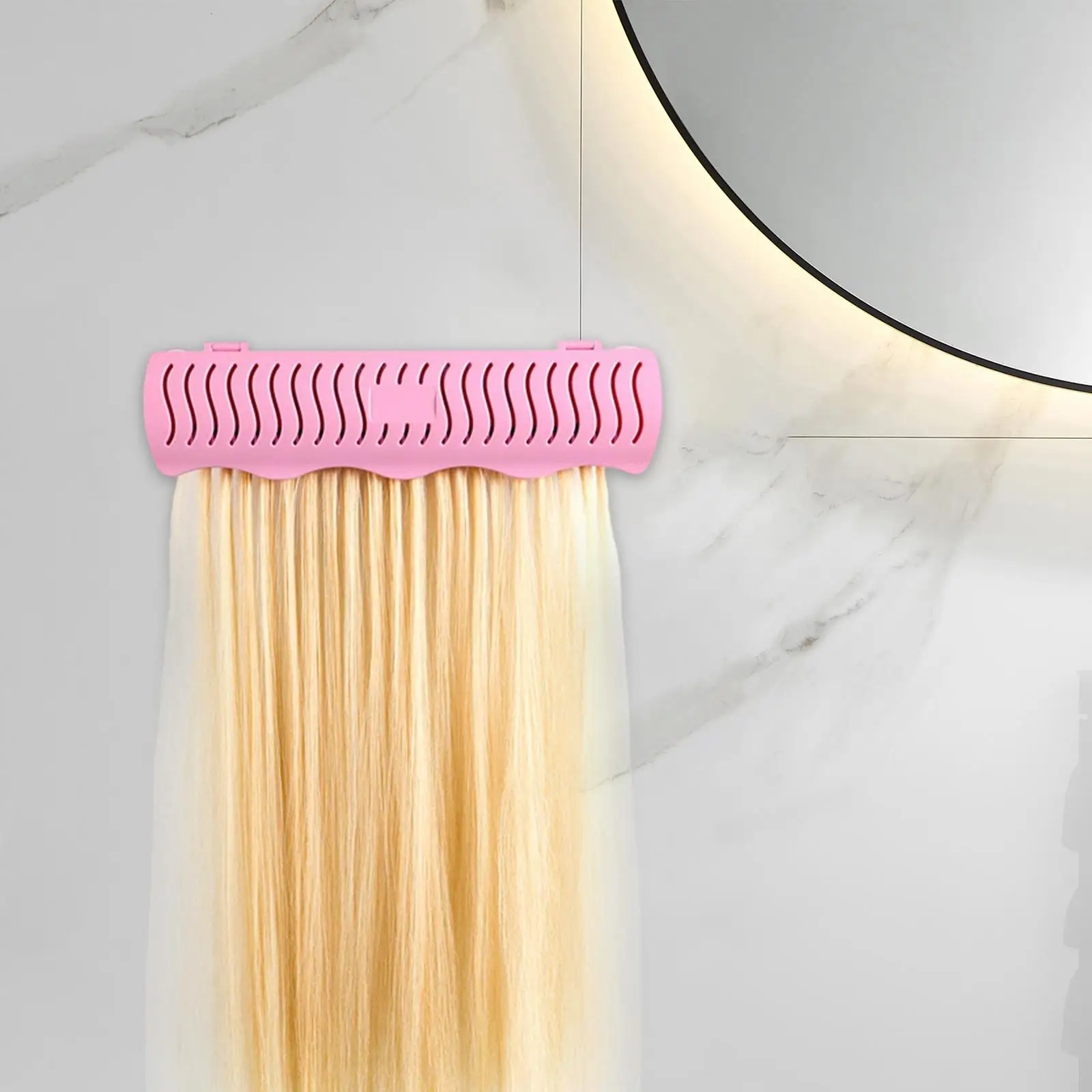 Professional Hair Extension Holder Hanger Barber Shop Use Organizer Stand for Color Wash Style