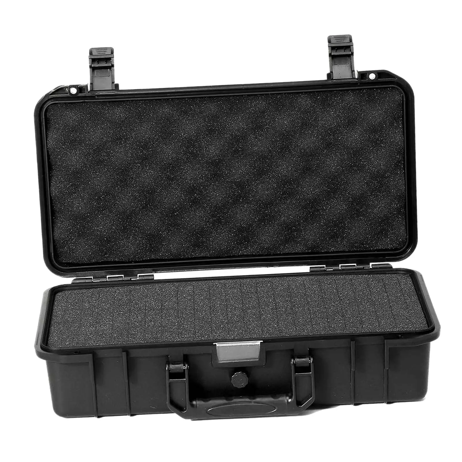 Portable Protective Toolbox Wear-Resistant Lockable Plastic with Sponge Sealed Shockproof Lightweight Storage Box for Hone