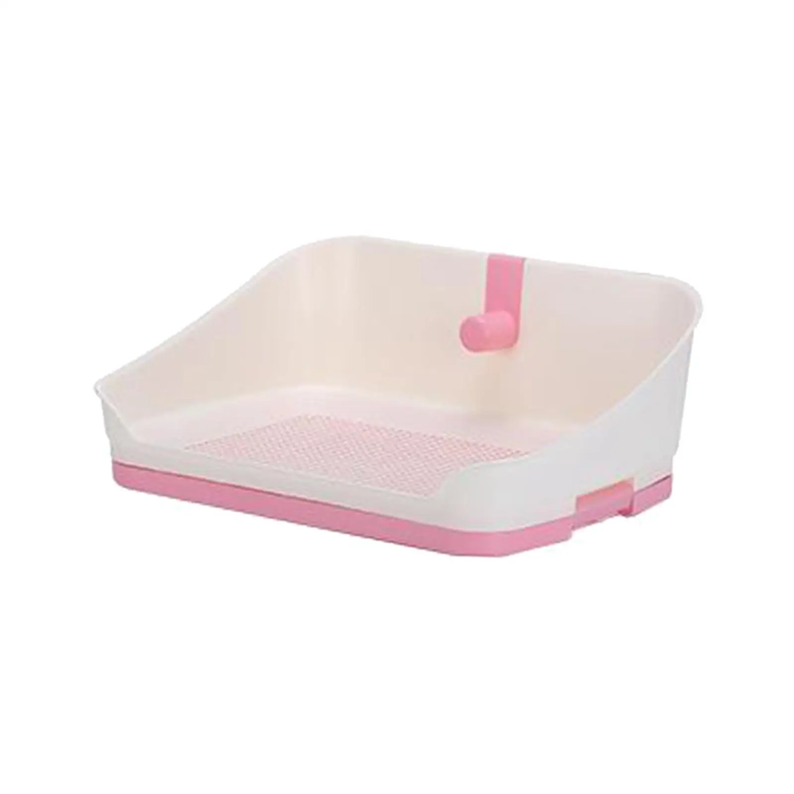 Indoor Dog Toilet with Urinary Column Dog Litter Tray Pet Training Toilet Tray for Small and Medium Dogs Kitten Accessories