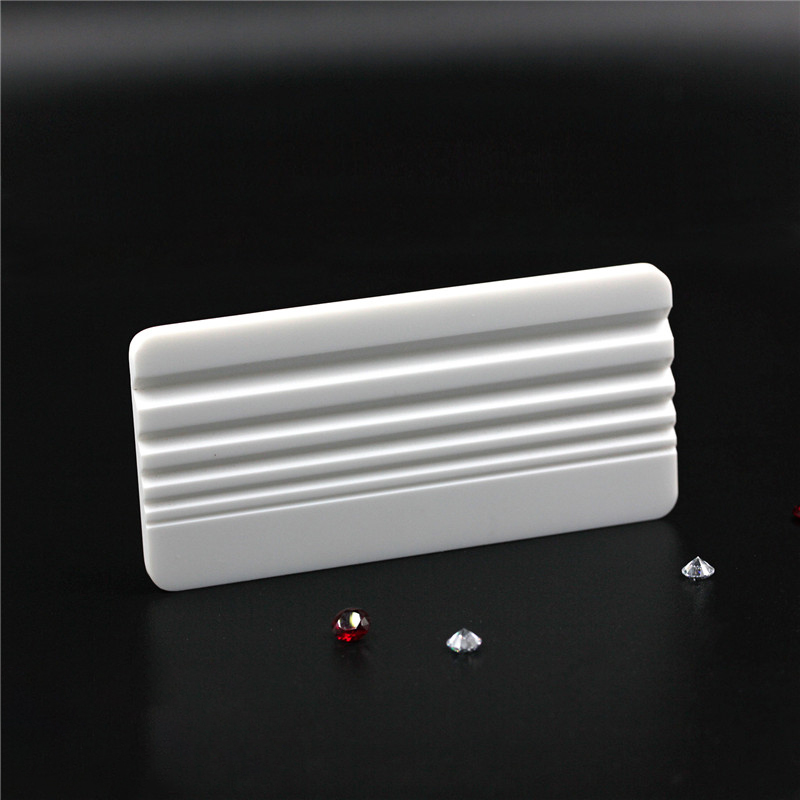Ultra White Diamond Gemstone Sorting Color Grade Tray Grooved Plastic Tray Professional Gemological Tools