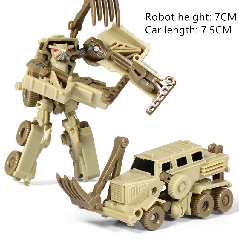 Children Toys Mini Transformation Robot Kit Toys Models 2 In 1 Deformed Car Toy Robots Toys for Kids Gift Action Figure