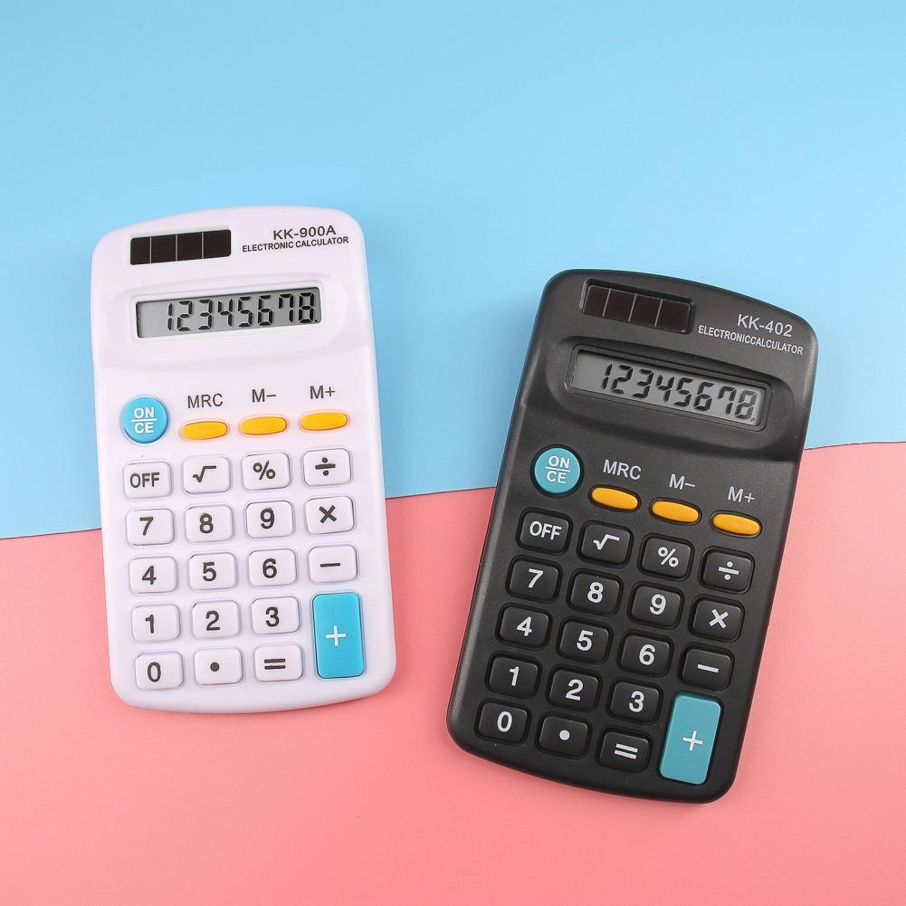 Description Picture 2 of itemPocket Calculator Business 8-Digit LED Large Screen Big Button Mini Calculator Student Calculator calculadoras bonitas
