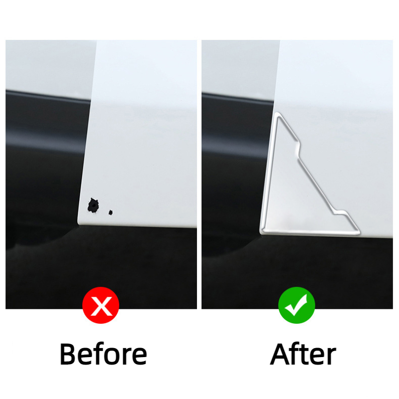 4 stücke Universal Auto Tür Ecke Anti-kollision Abdeckungen Transparent Silikon Protector Anti-Scratch Aufkleber Tür Schutz Abdeckung – Detail 3