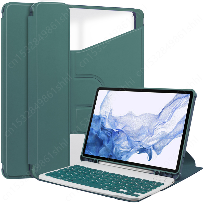 Capa com Teclado para Samsung Galaxy Tab,