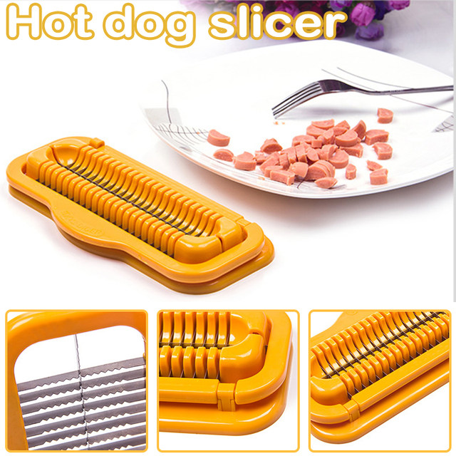 The Dog Dicer A One Of A Kind Hot Dog Slicer 