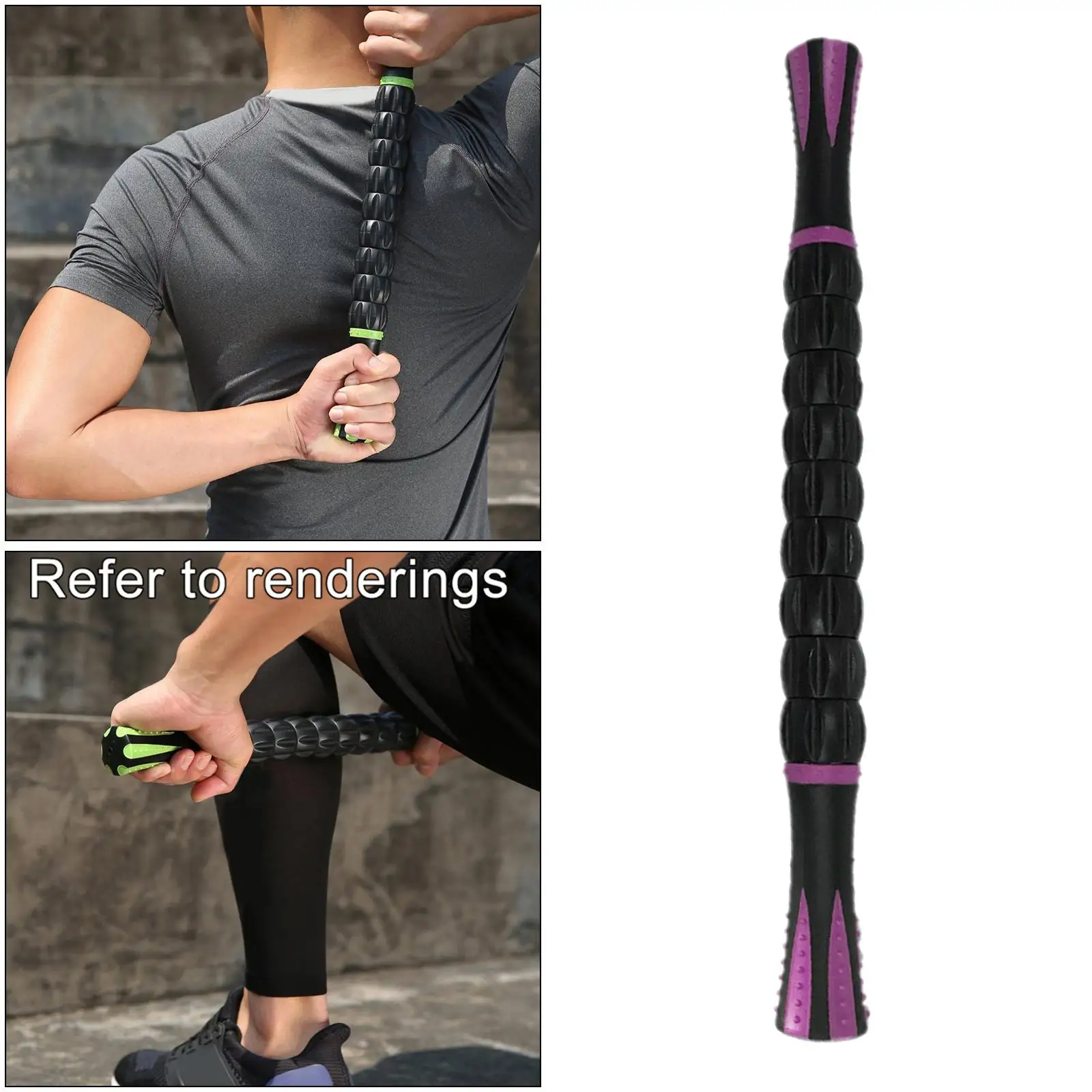 1PC Roller Point Massage Stick Body Muscle Relief Massager