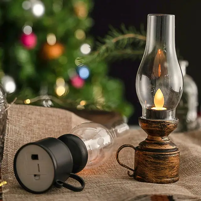 Acheter Lampe chauffe-bougie avec 2 ampoules, lampe à kérosène, lampe à  bougie de grande taille pour bougie descendante