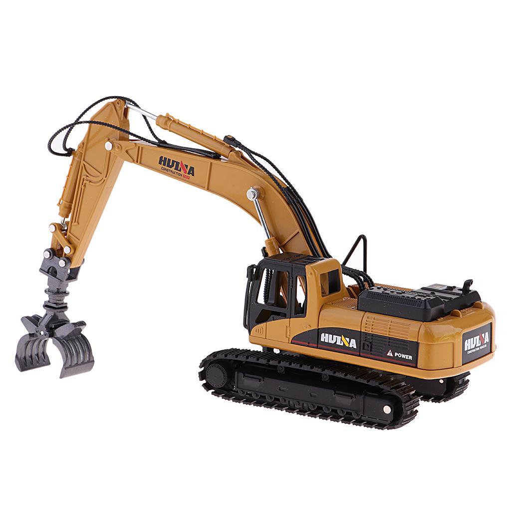 1/50 Scale Diecast Timber Excavator Engineering Vehicle Model Toy