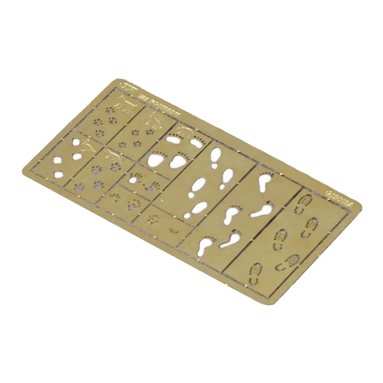 Model Painting Template Cover Paint Stencils Hobby Crafting Stenciling Plate
