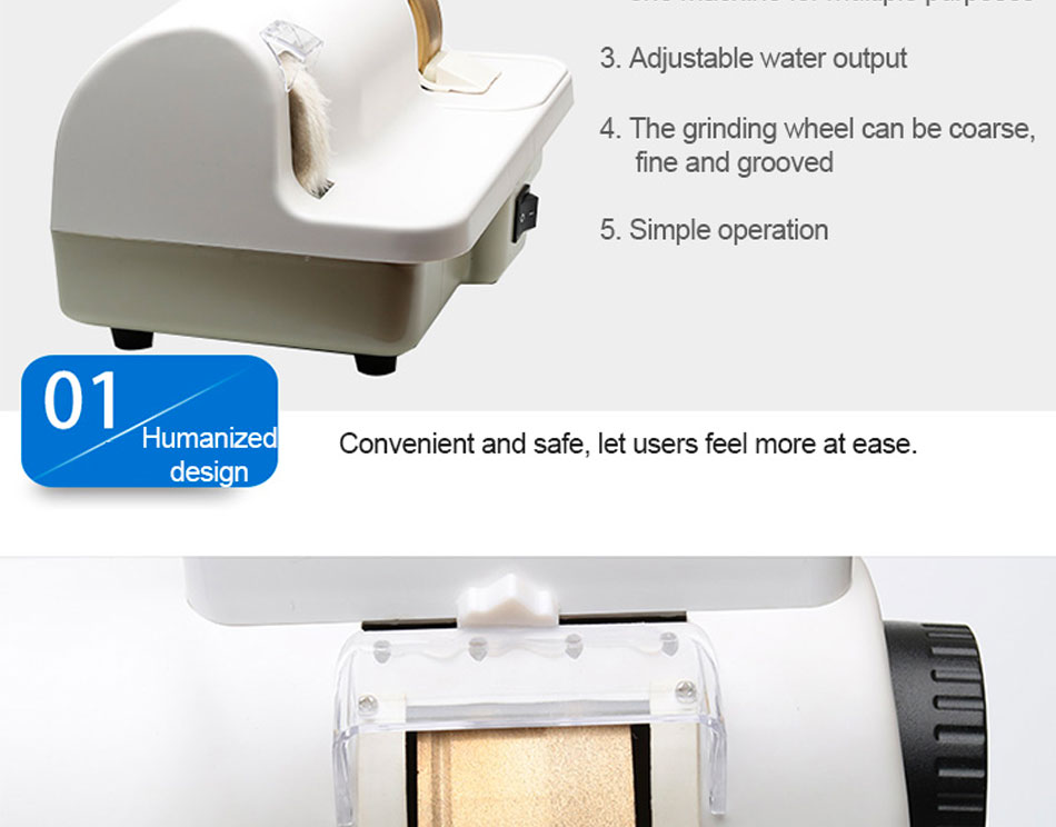 Hand Lens Edging Polishing Machine Optical Manual Grinder Polisher LY-5D-35WV