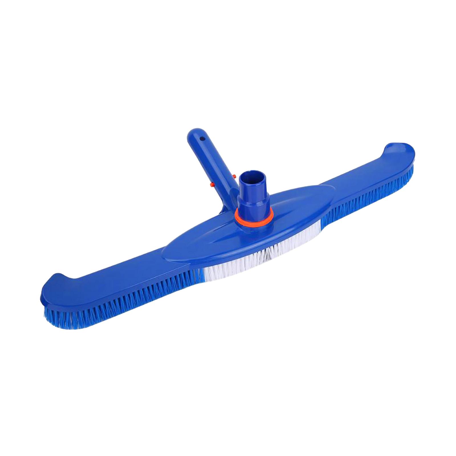 Pool Vacuum Cleaner Head with Bottom Brush Professional Attachment Cleaning Tool for Wall Corner Inflatable Pool