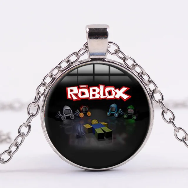 ROBLOX-Colar do mundo virtual periférico do jogo para crianças, pendente do  tempo Gem, presente criativo do aniversário - AliExpress