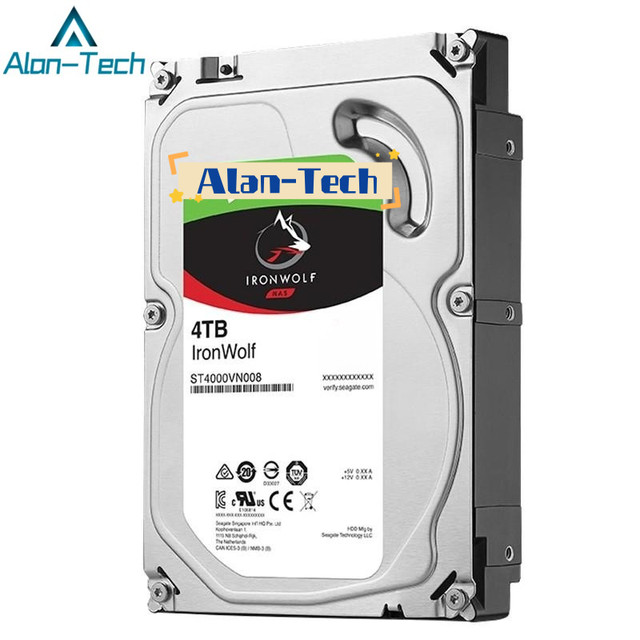 2台セットSeagate IronWolf 4TB HDD Seagate IronWolf ST4000VN008 4TB HDD 2台セット｜ハードディスク