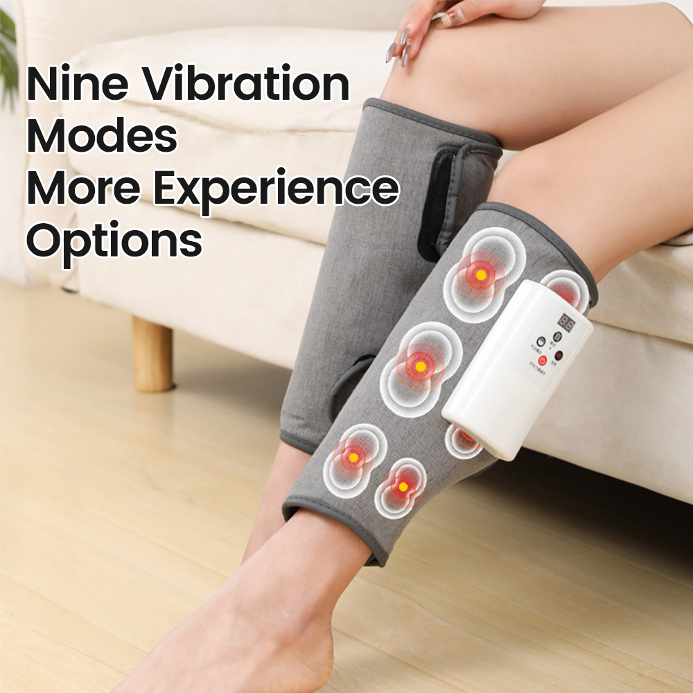 Best of Wireless Leg Massager Electric Air Compression Heating Vibration Professional Pressure Therapy Calf Massage Relief Muscle Pain Reviews & Tips