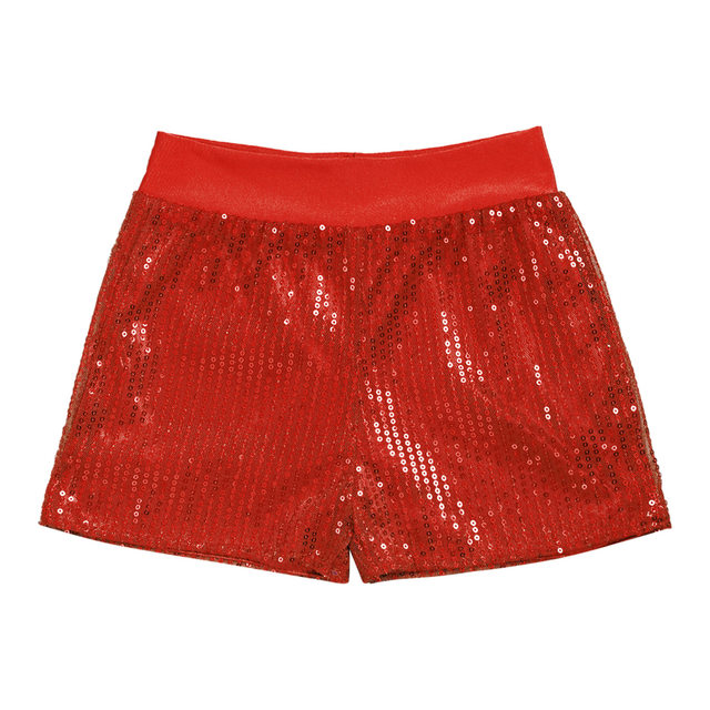 Short De Danse Enfant TiaoBug - Brillant, Ajusté - Pour Gym, Ballet, Fitness - Taille 2-14 Ans