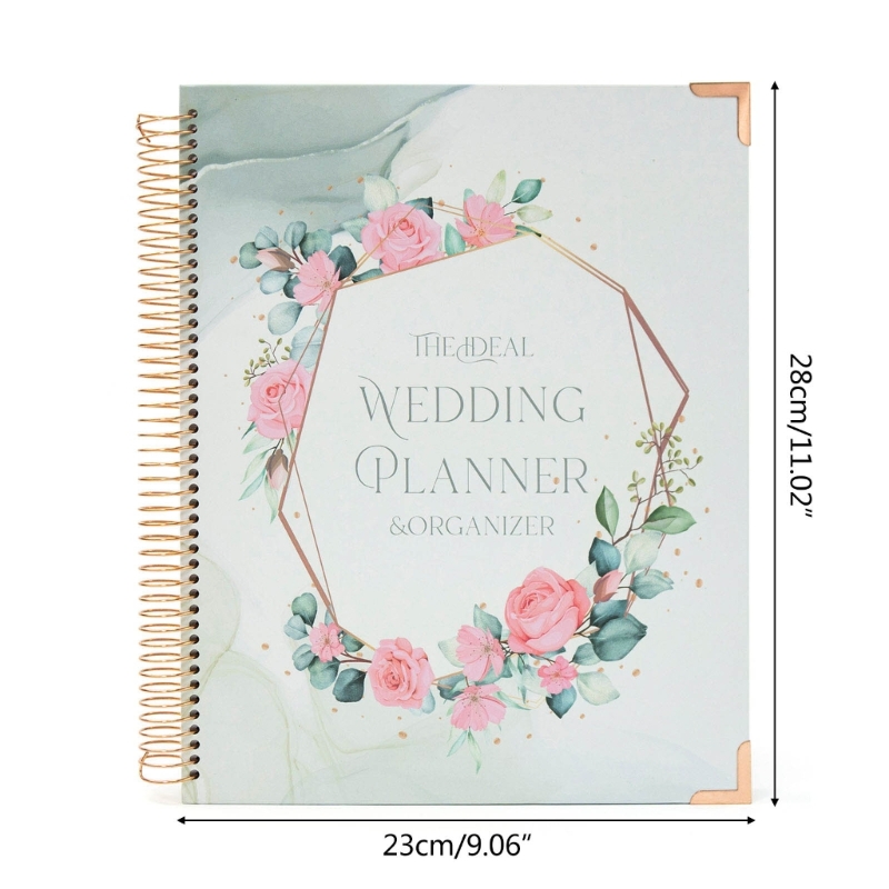 Planejador De Casamento Completo Com Design Floral,