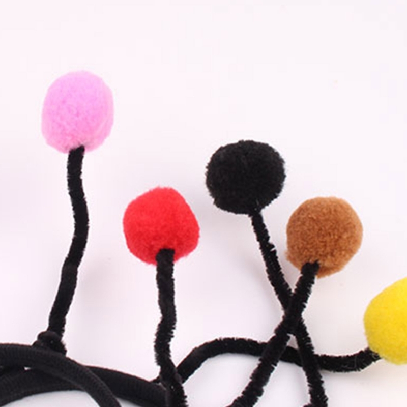 Bee Antenne Form Stirnband Frau Studenten Cosplay Cartoon Haarband Bee Antenne Stirnbänder Plüsch Kinder Tag Haar Hoop DXAA – Detail 9