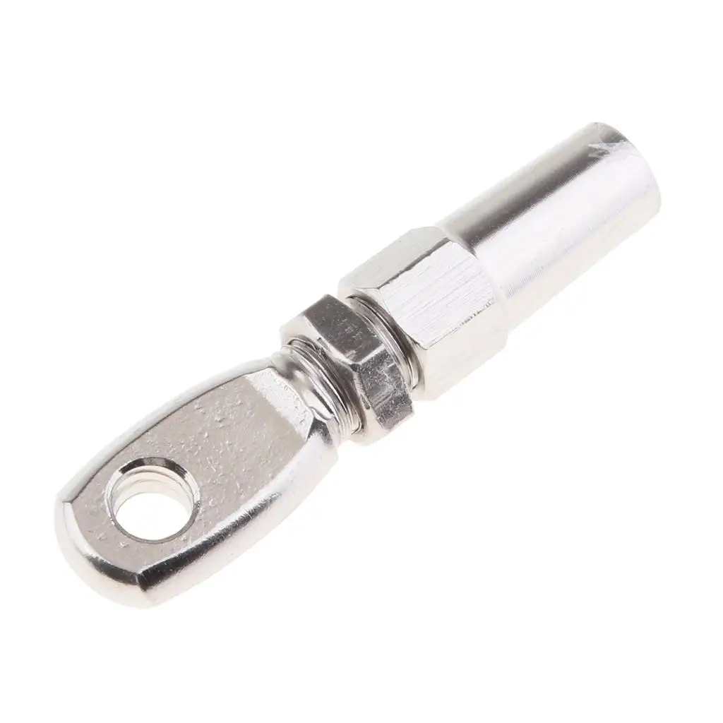 316 Marine Grade Stainless Steel Swageless Eye Terminal For 3mm Wire Rope