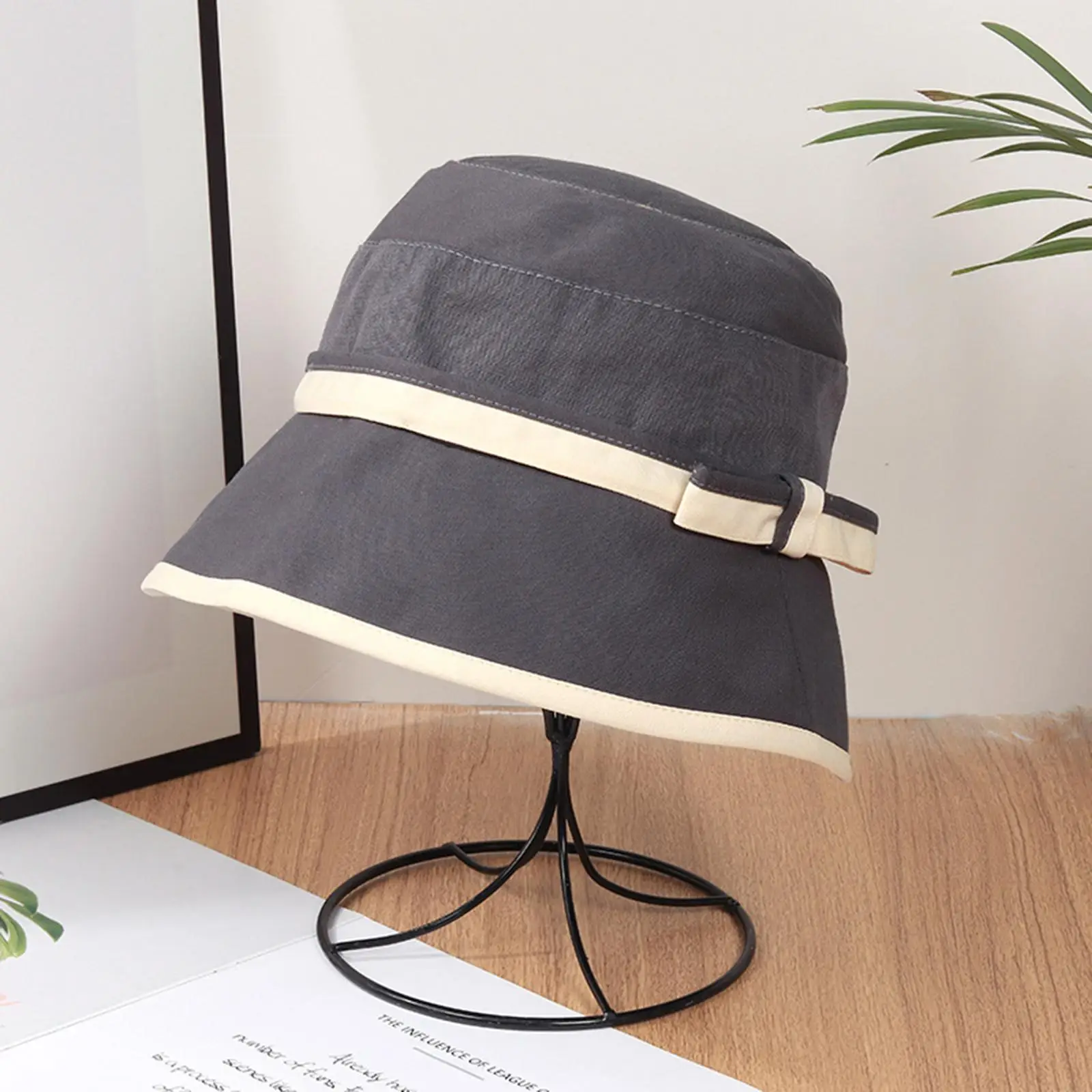 Women Bucket Hat Summer Casual Packable Cotton for Outdoor Travel Hiking