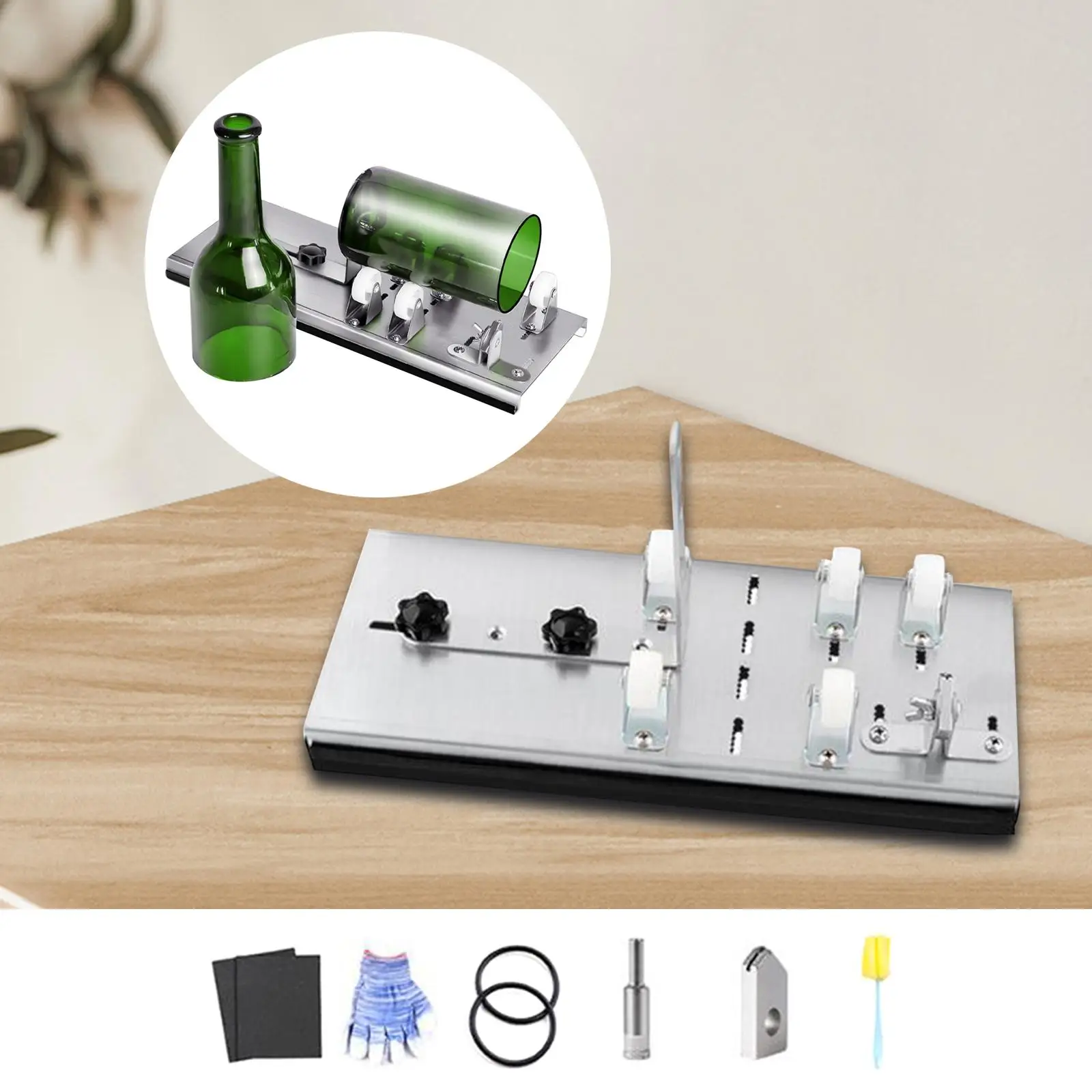Glass Bottle Cutter Manual Tool Stainless Steel Household Stable Handicrafts for