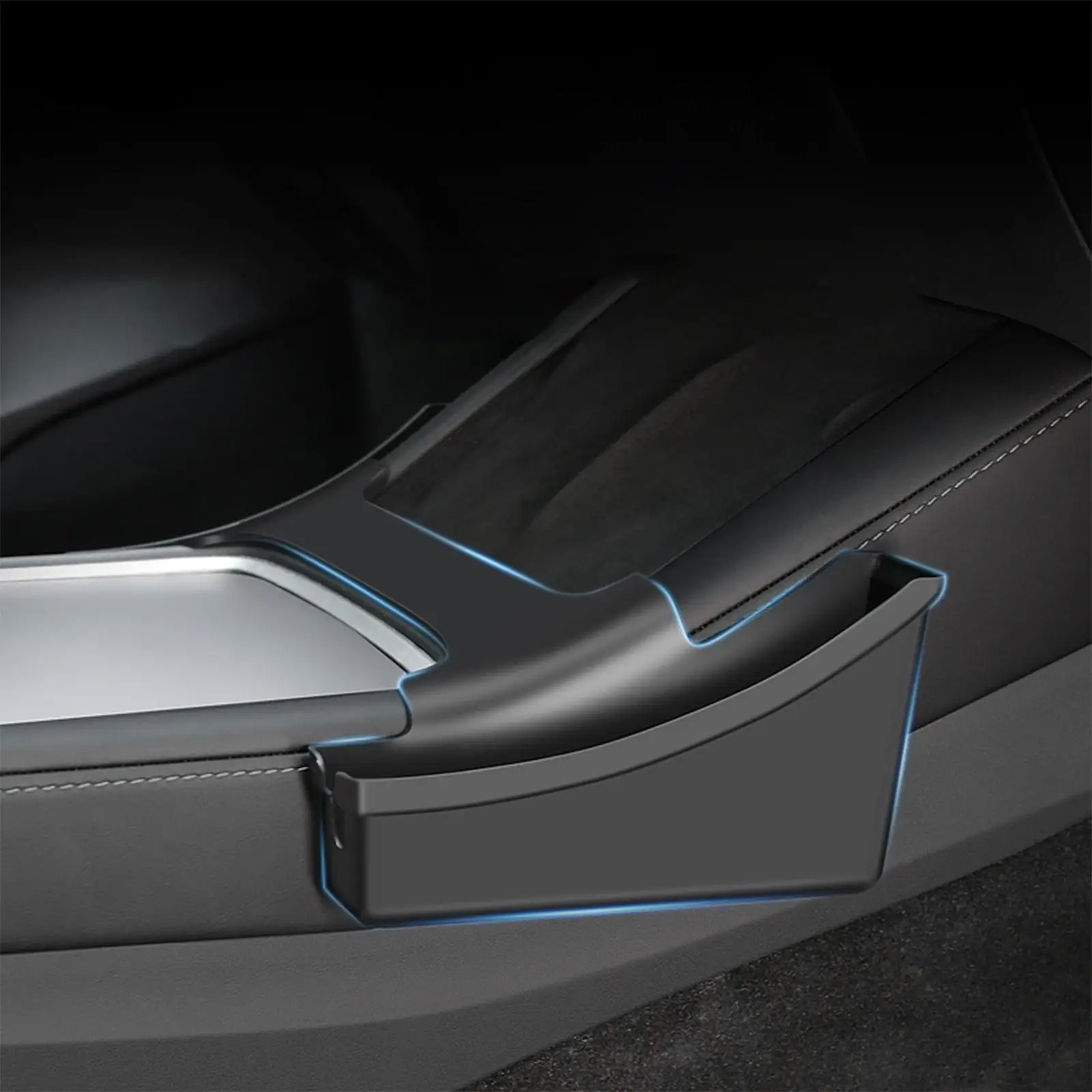 Multifunctional Center Console Storage Box Car for Tesla Model 3/Y