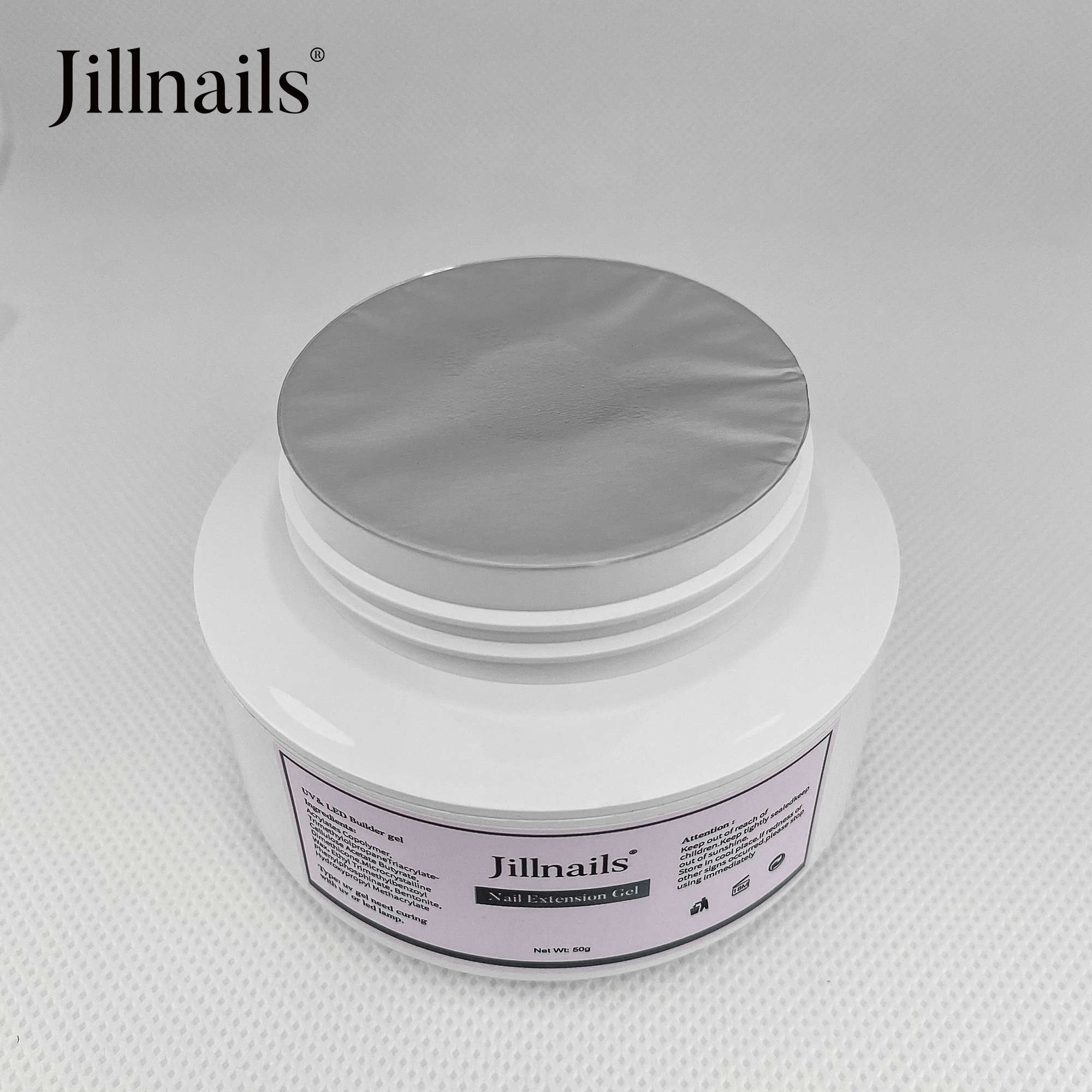 Best of Jillnails Milky Pink White Jelly Gel Builder Nail Extension Hard Cream Gel 50g 50ml Reviews & Tips - Image 5