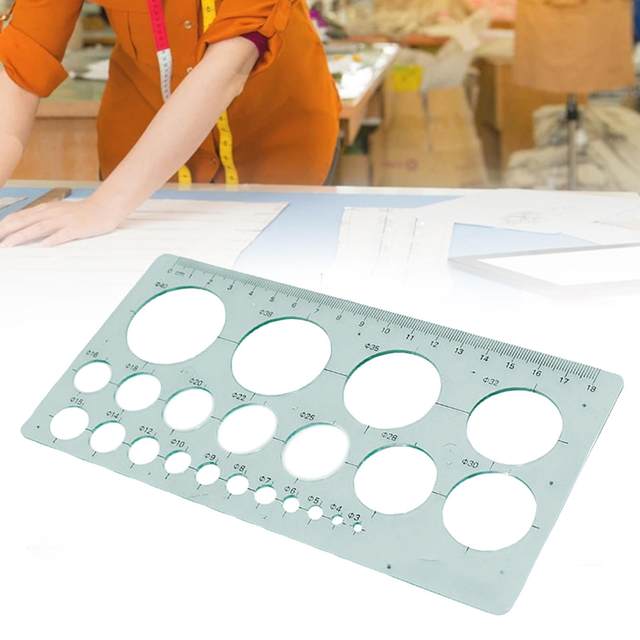 Measuring Template Stencil Circle Drawings Templates Building Formwork Stencils Geometric Drawing Rulers for Office and School