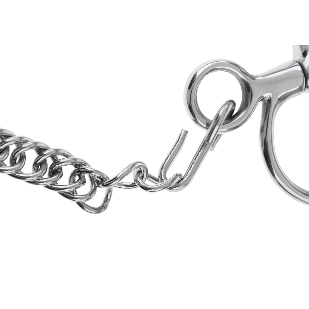 Horse Bit 5 \\\`\\\` Stainless Steel Chain Riding Accessories