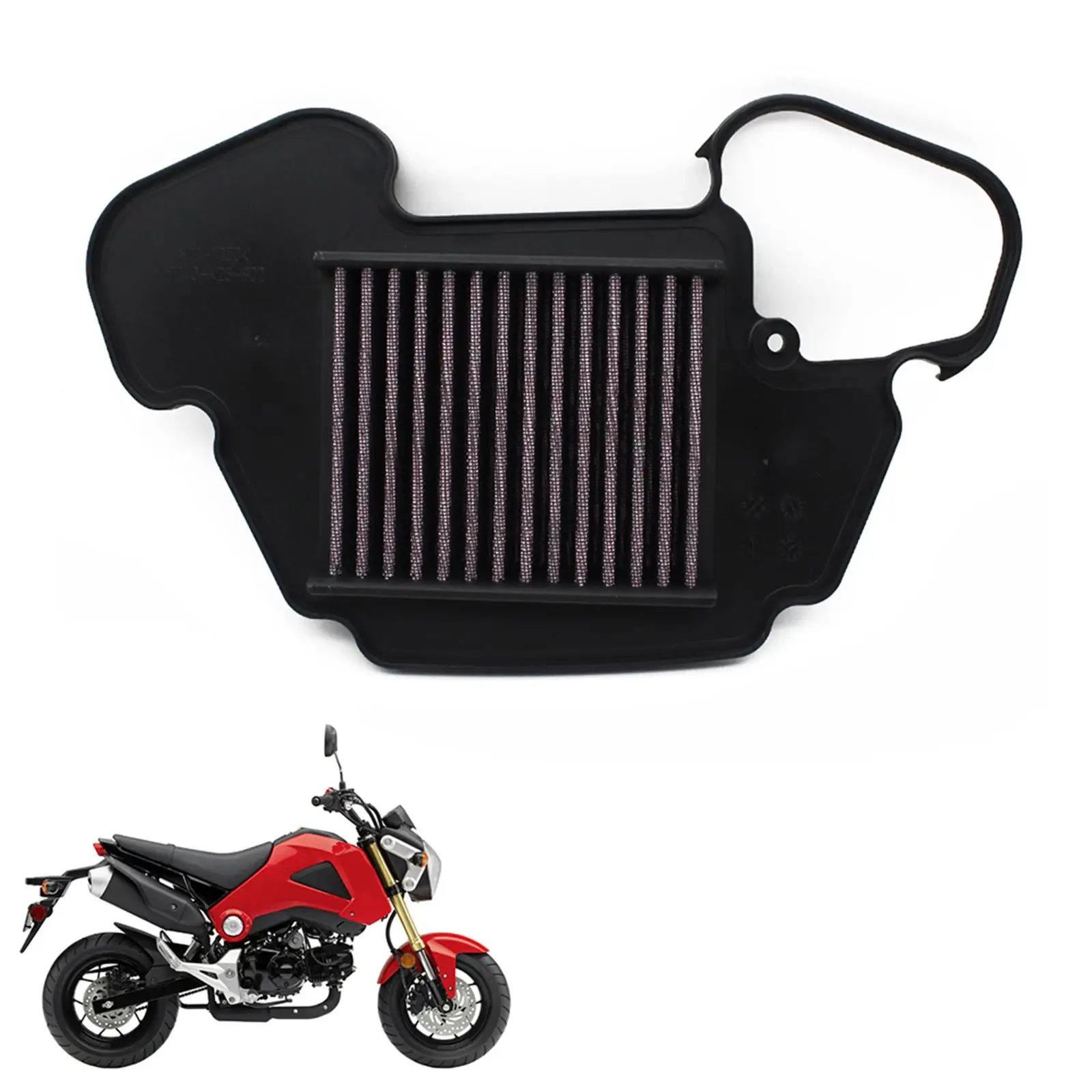 Motorcycle Air Intake Filter Cleaner Element for Honda Msx125 Grom