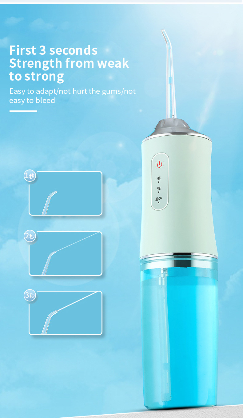 Title 38, LISM Oral Irrigator USB Rechargeable Water Flos...