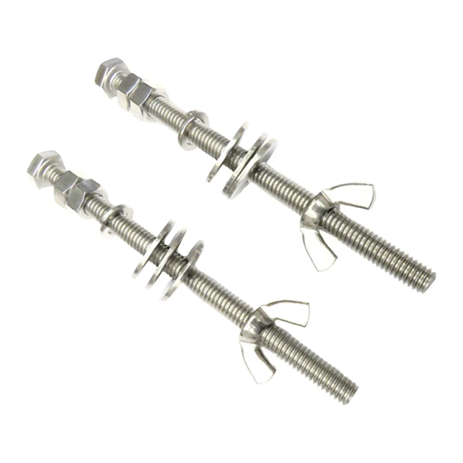 2Pcs Diving Butterfly Wing Nuts Screw Long Screws for Snorkeling Underwater