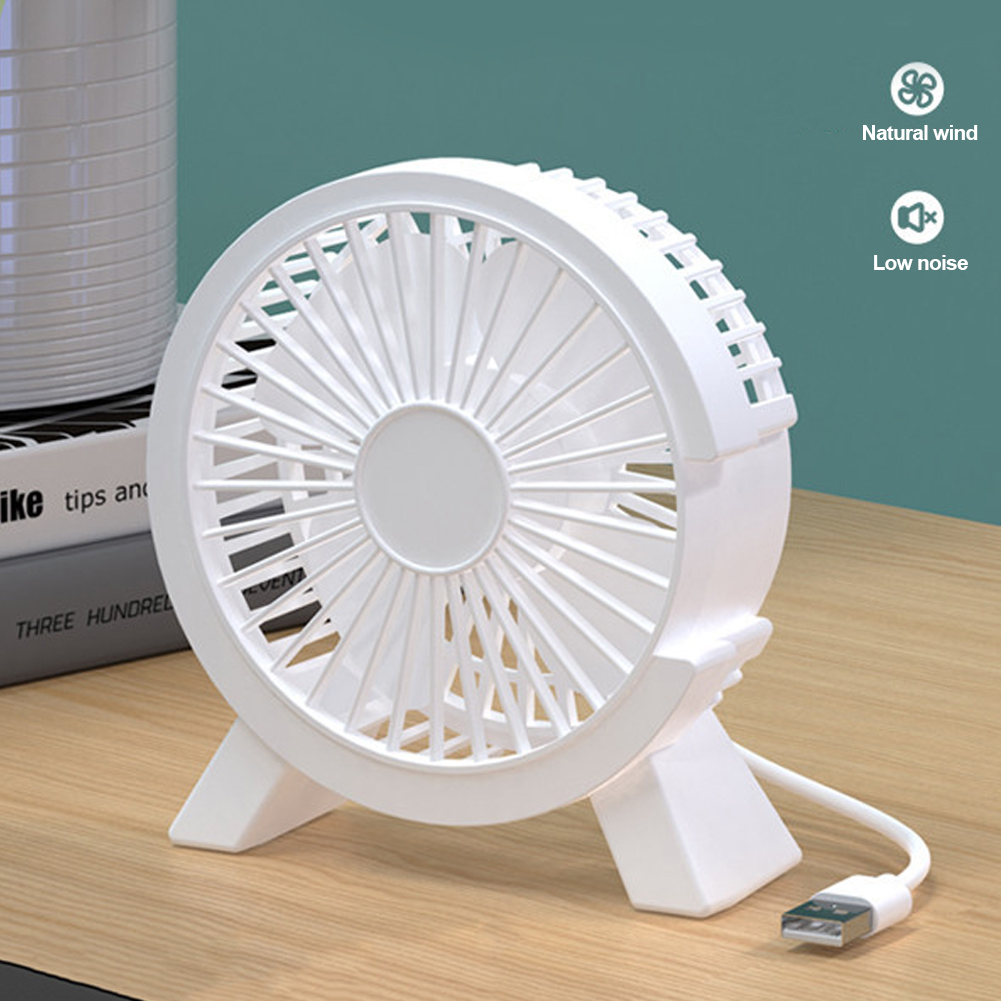 Title 2, 4 Inch Portable Electric Fan USB Input Table Fa...