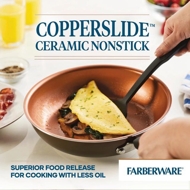 Farberware Reliance 14 Aluminum Nonstick Skillet - Silver