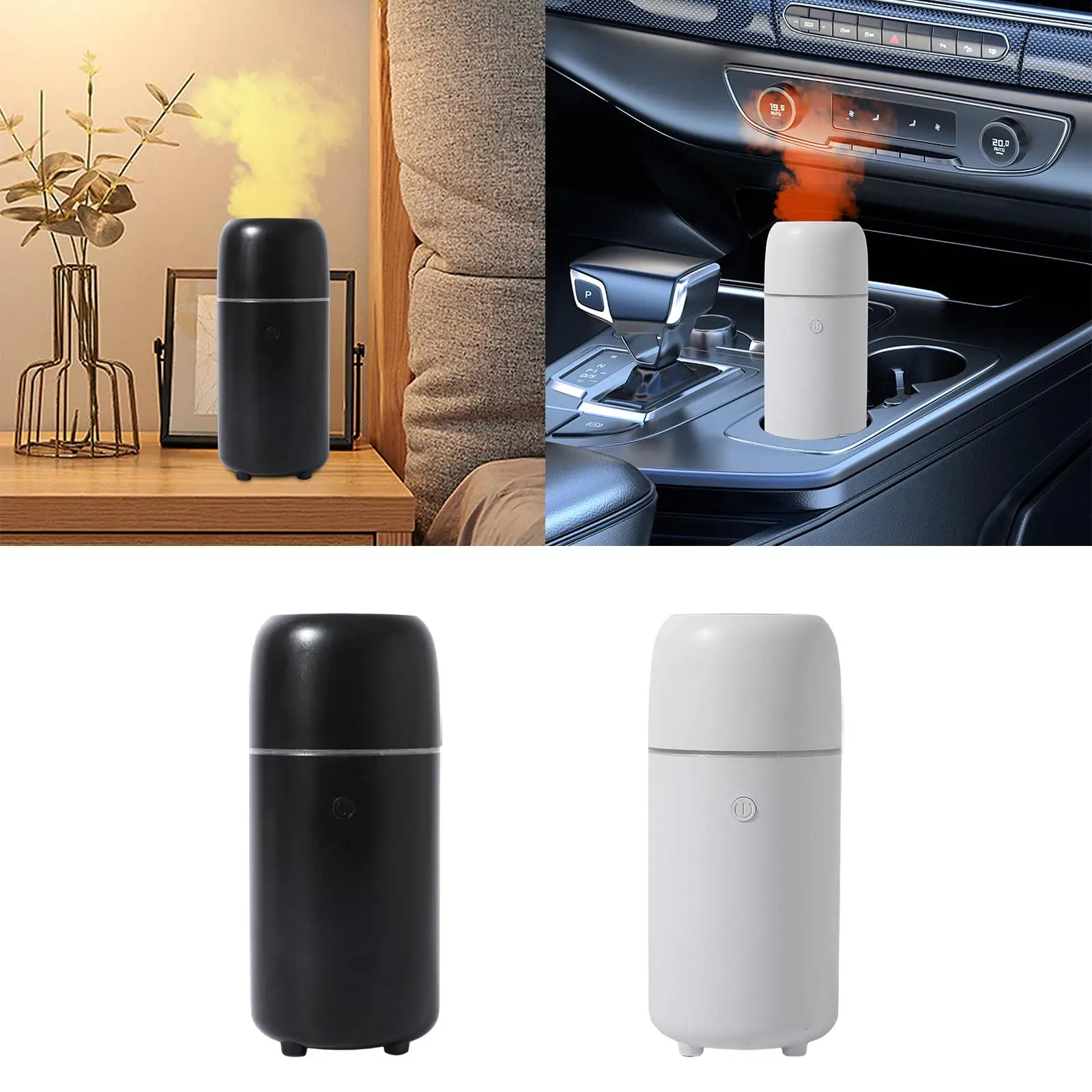 Mini Humidifier Mute Cool Mist Portable Humidifiers for Bedroom Nursery Car