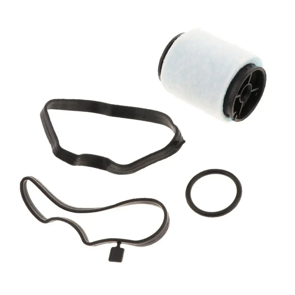 Crankcase Oil Filter Breather Separator with Gaskets& for BMW E46/E39, Easy Installation