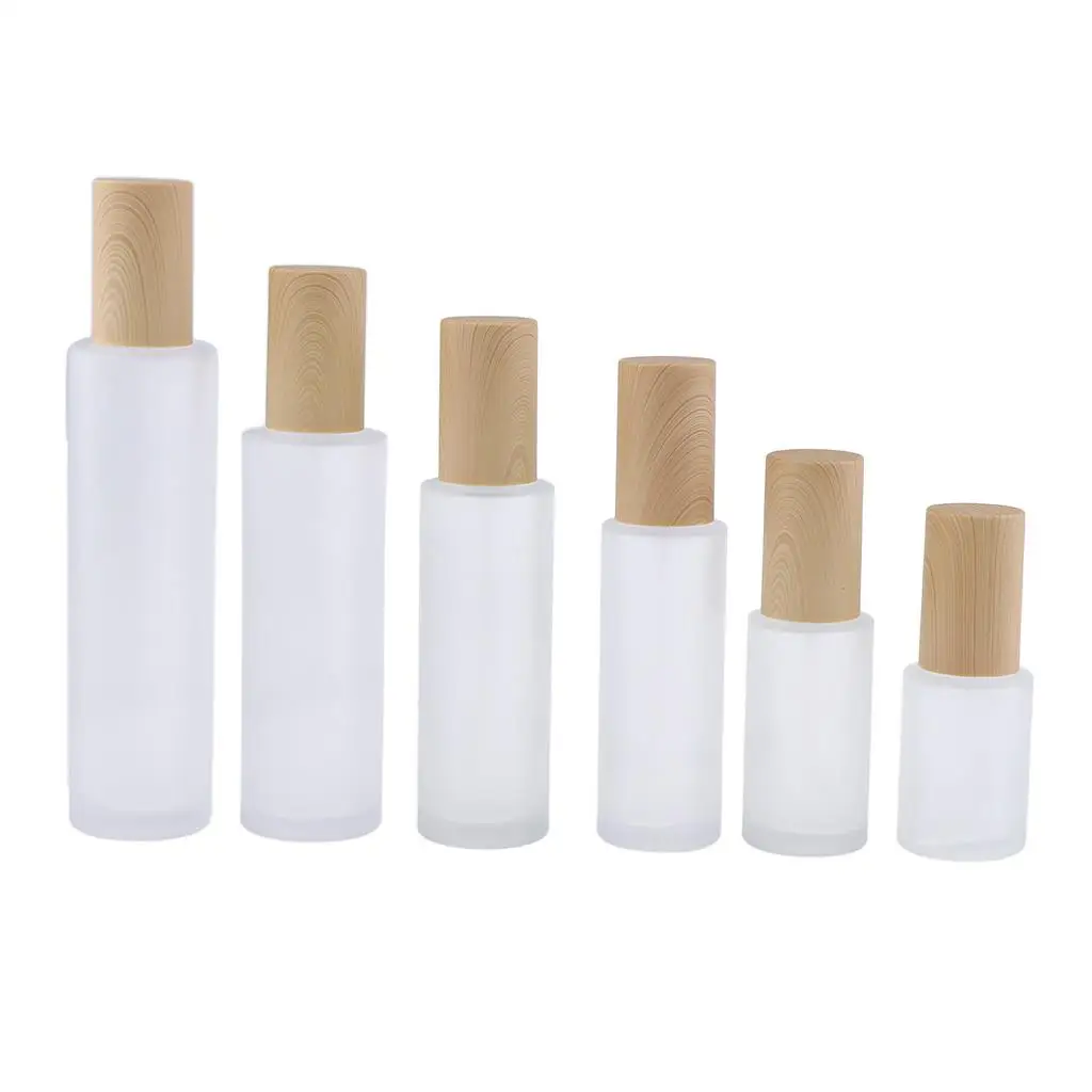 2x Empty Refillable Bottles for  Oils, Beauty Aids,Homemade Cleaners, w/ White Fine Mist Dispenser