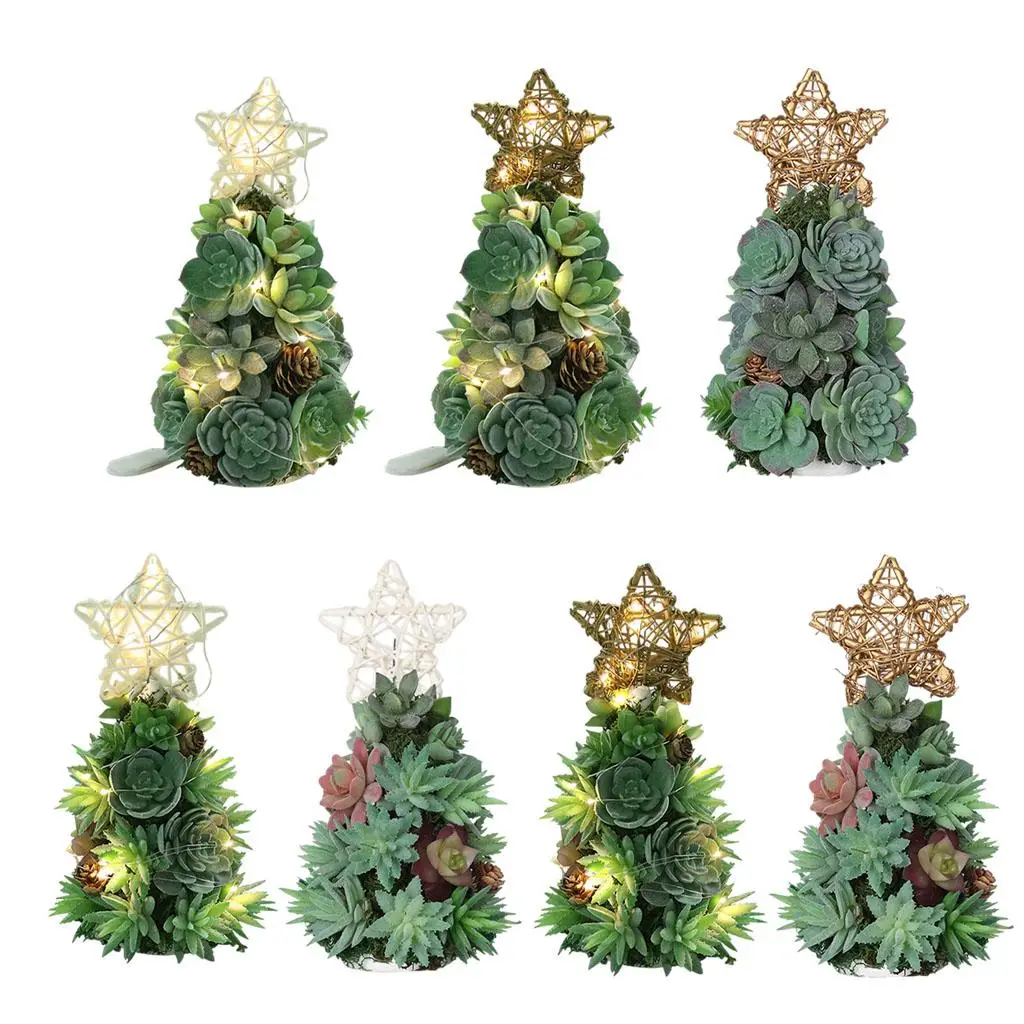 Artificial   Ornaments  Tree Bonsai with Star for Party Living Room Bedroom Desktop Children Toy