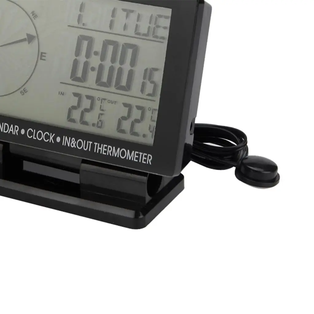 4.6 `` LCD Display Auto-Digital Compass Clock  Calendar