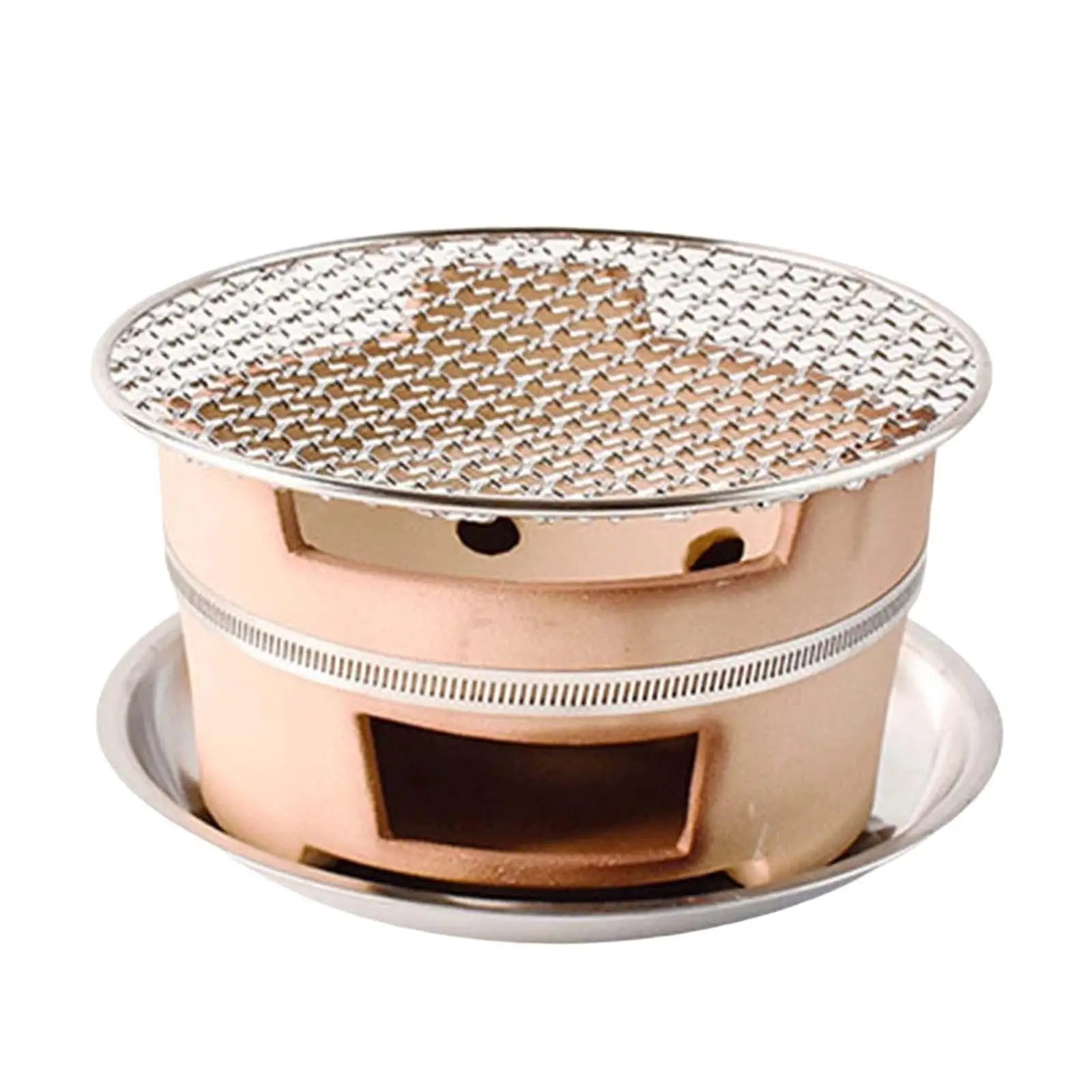 Portablel Clay  Carbon Furnace Barbecue Grill Outdoor Hot Pot  for Keep Warm Household Hiking Picnic Travel