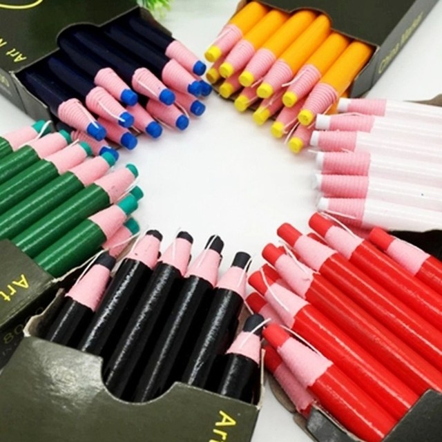6 Colors Markers For Metal Glass Fabric China Graph Off Grease Wax Pencil 24 Bulk