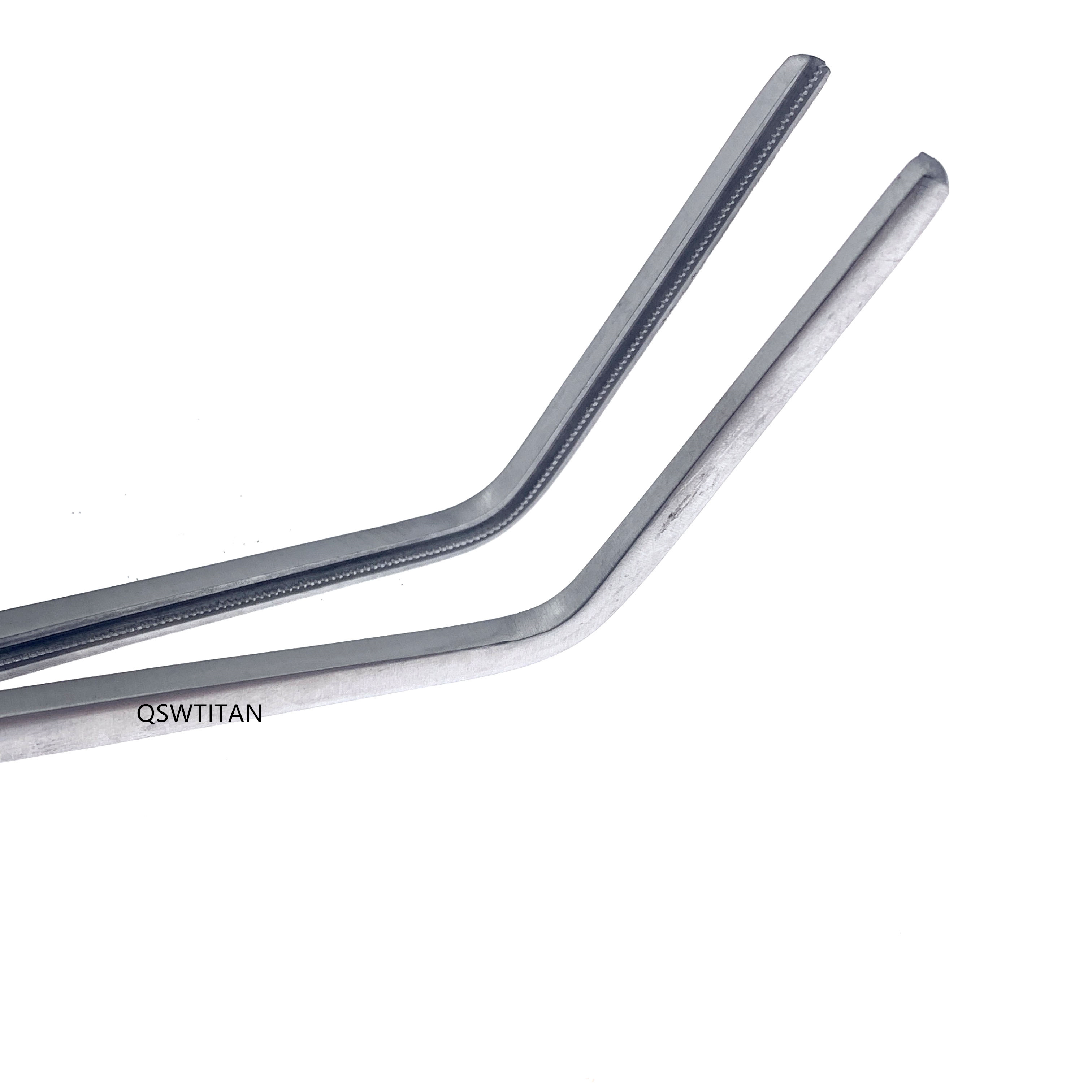 Atraumatic Jaw Tips Vascular Clamps Aortic Exclusion Clamp stainless steel Cardiovascular surgical instruments