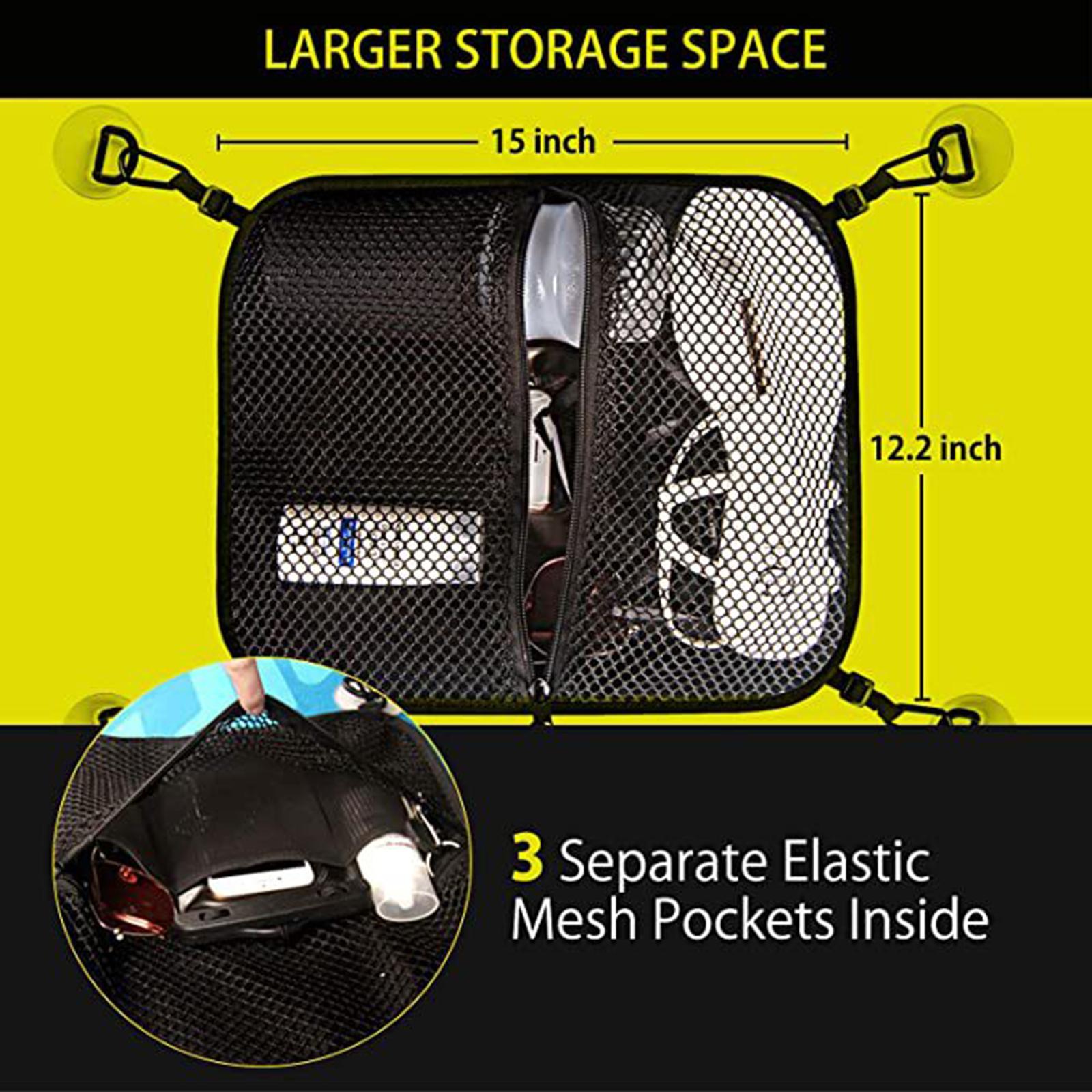 Paddle Board Deck Bag Paddleboard Mesh Storage Bag Waterproof Kayak Accessories