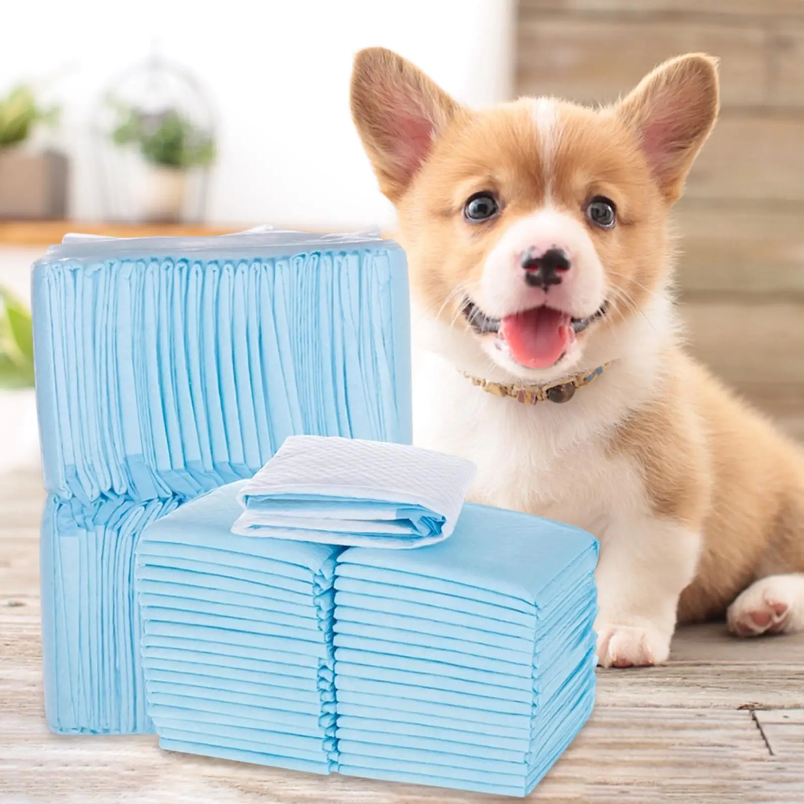 40Pcs Pet Pee Pad Nappy Cage Accessories Dog Training Pads for Outdoor Travel Puppy